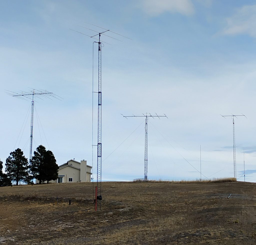 Amateur Radio Station N0UN Antenna Farm